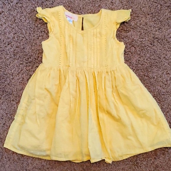 Yellow cotton dress - Picture 1 of 5